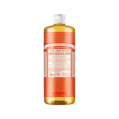 Dr. Bronner's Pure-Castile Soap Liquid (Hemp 18-in-1) Tea Tree 946ml